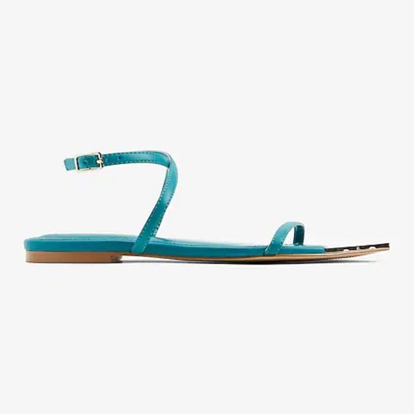 Teal Flats - Size 8 - Picture 3 of 3